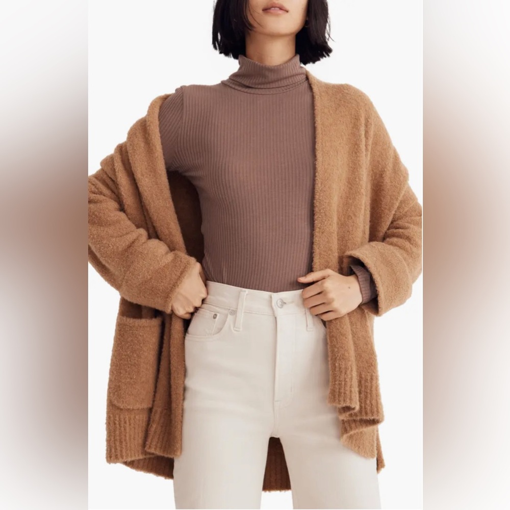 Madewell Gallatin Shawl Collar Cardigan Sweater SIZE XS